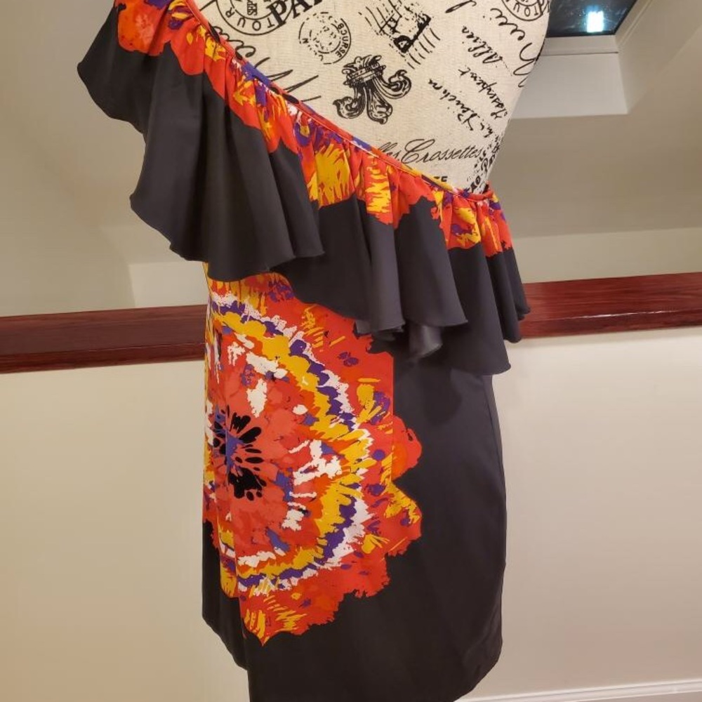 Rampage one shoulder dress size Medium - Picture 9 of 11